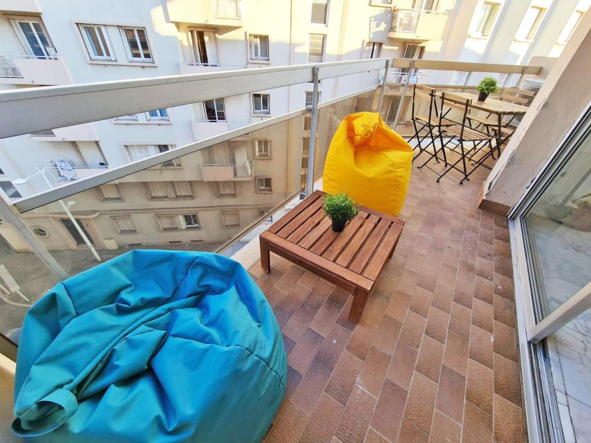 Gregbnb - T2 Pleine Ville - Climatise - Balcon - 2 Toulon Buitenkant foto